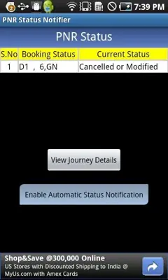 Live Train Status android App screenshot 2