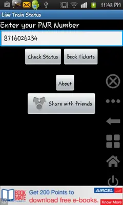 Live Train Status android App screenshot 3